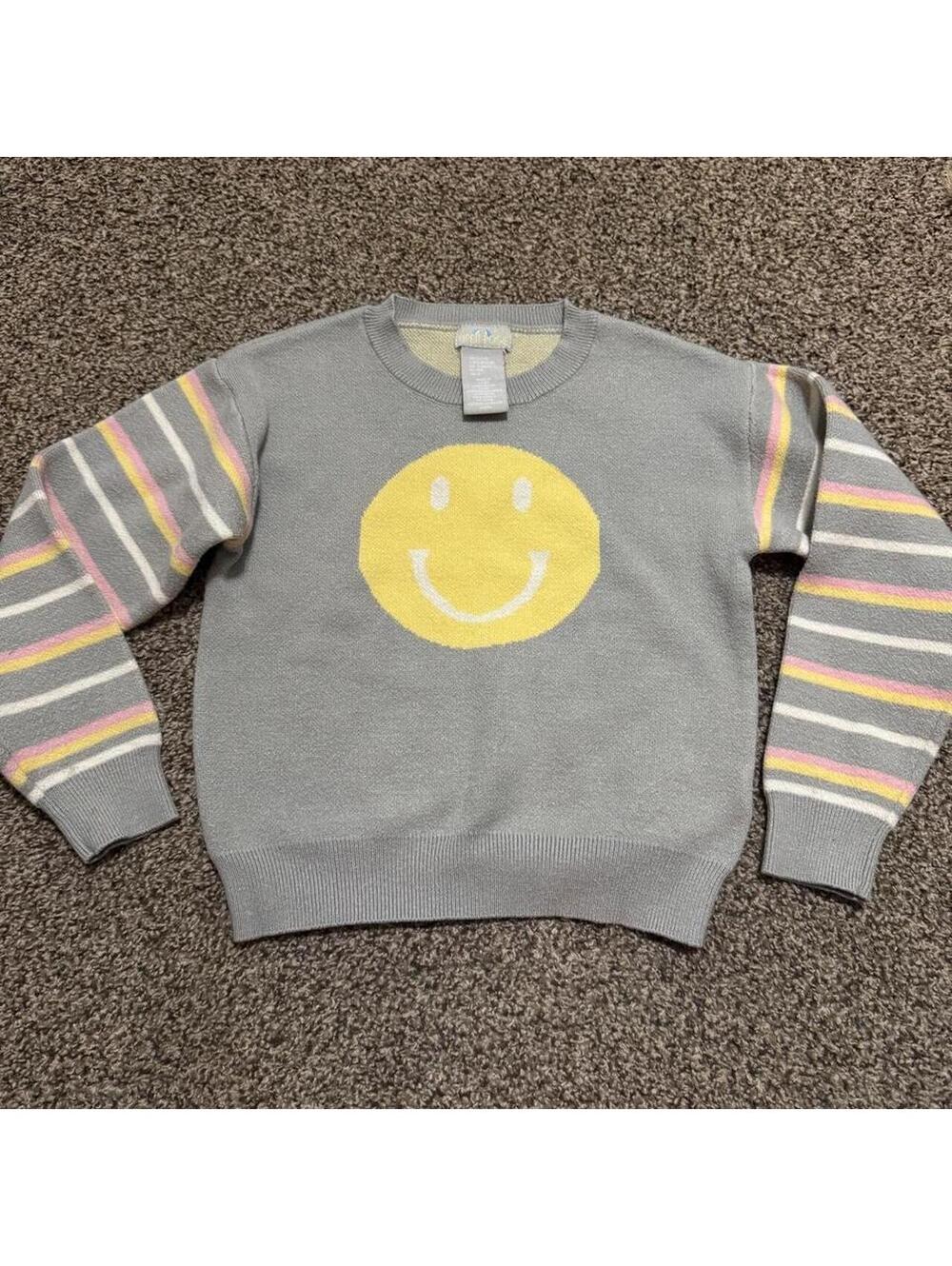 Piper Kid's Grey and Multi Jumper